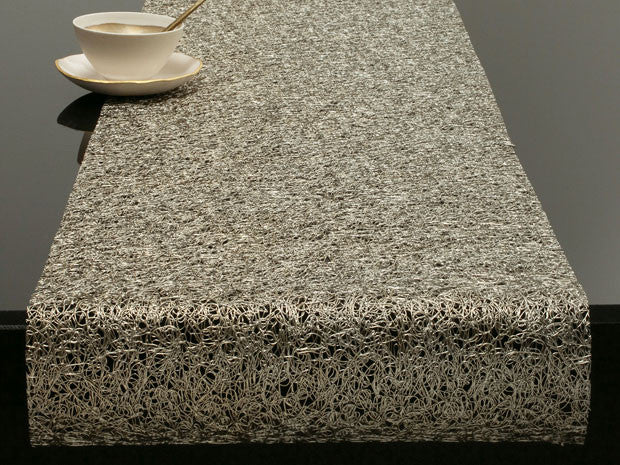 Chilewich Metallic Lace runners - Terrestra Chilewich Metallic Lace runners - Terrestra