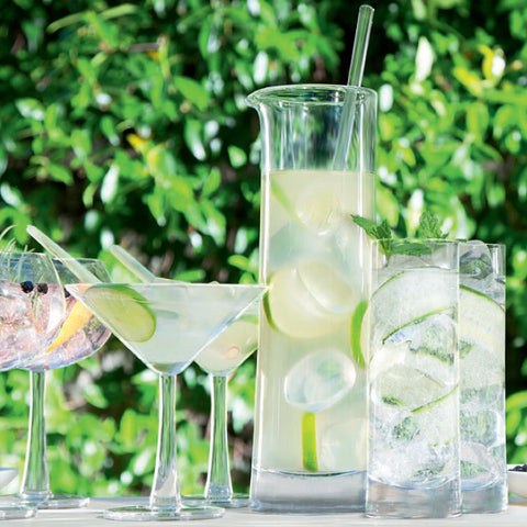 LSA martini/cocktail pitcher with glass stirrer