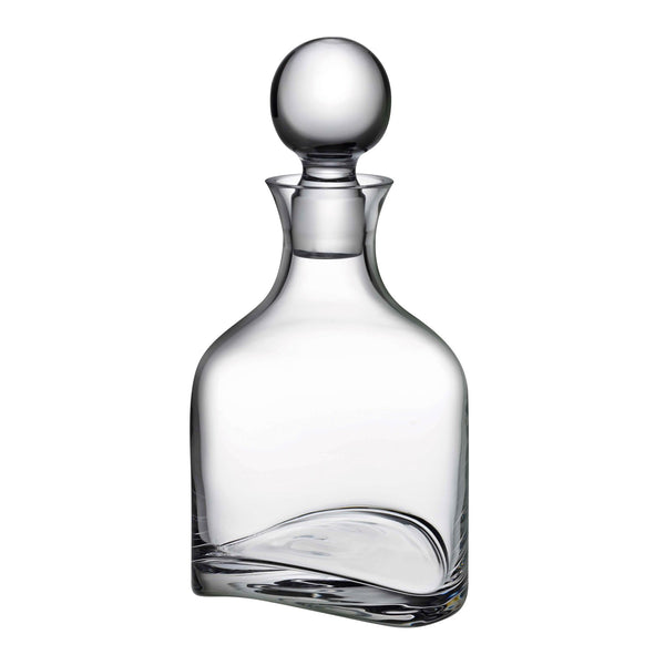 Arch base whiskey decanter in lead-free crystal