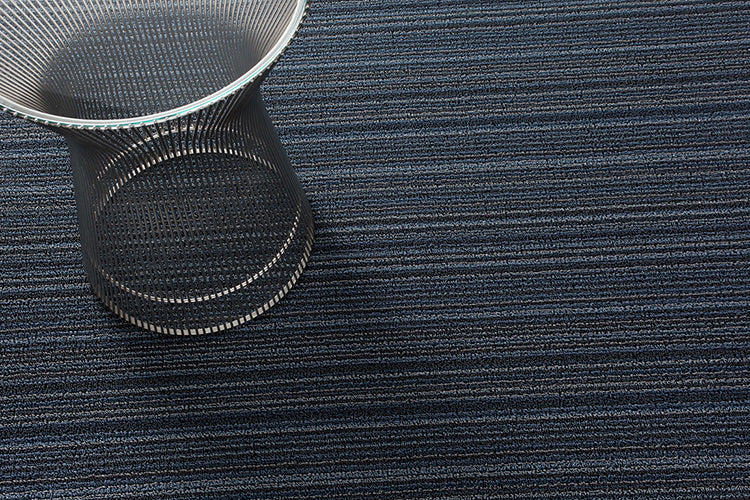 Chilewich Skinny Stripe shag floor mats - Terrestra