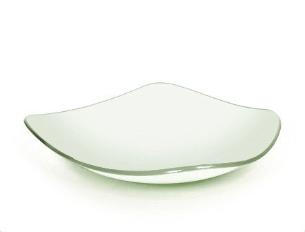 Seaglass recycled glass Form bowl, set of 4