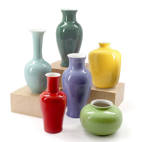 Mini porcelain vases