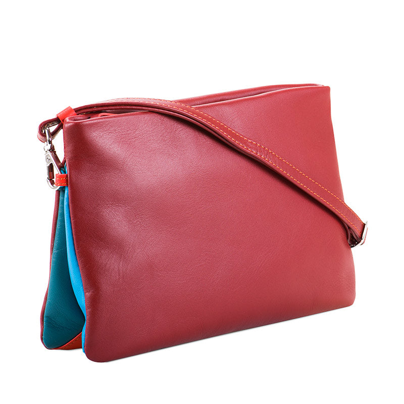 RFID Women Leather Satchel Double Layer Shoulder Bag Small Crossbody Purse  | Wish