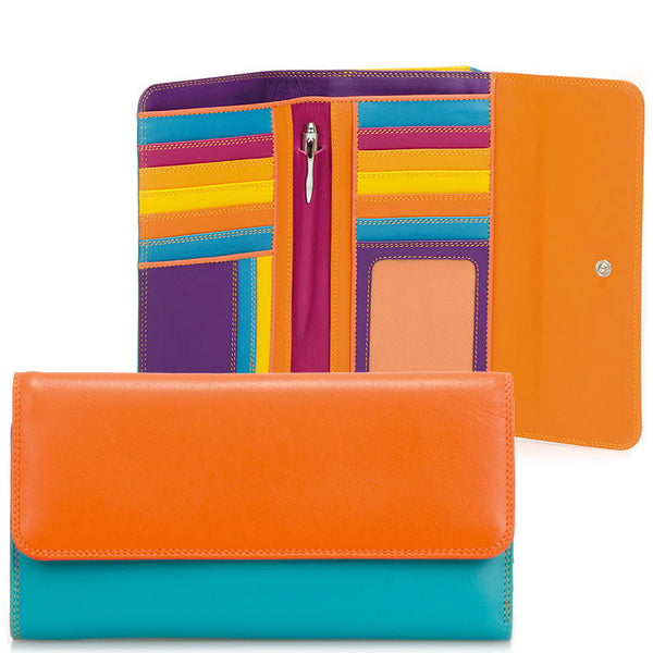 Mywalit large trifold wallet with outer zip