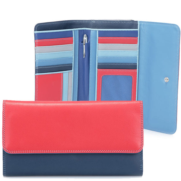 Mywalit large trifold wallet with outer zip