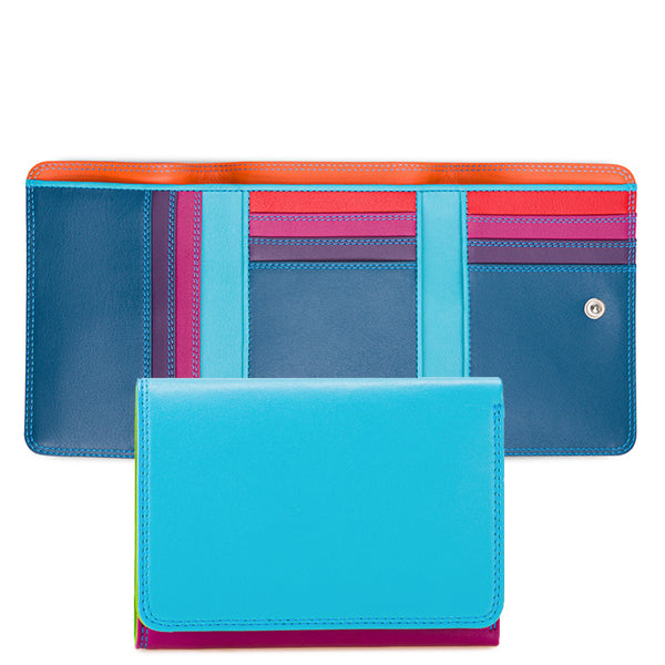 Mywalit trifold wallet with outer zip section