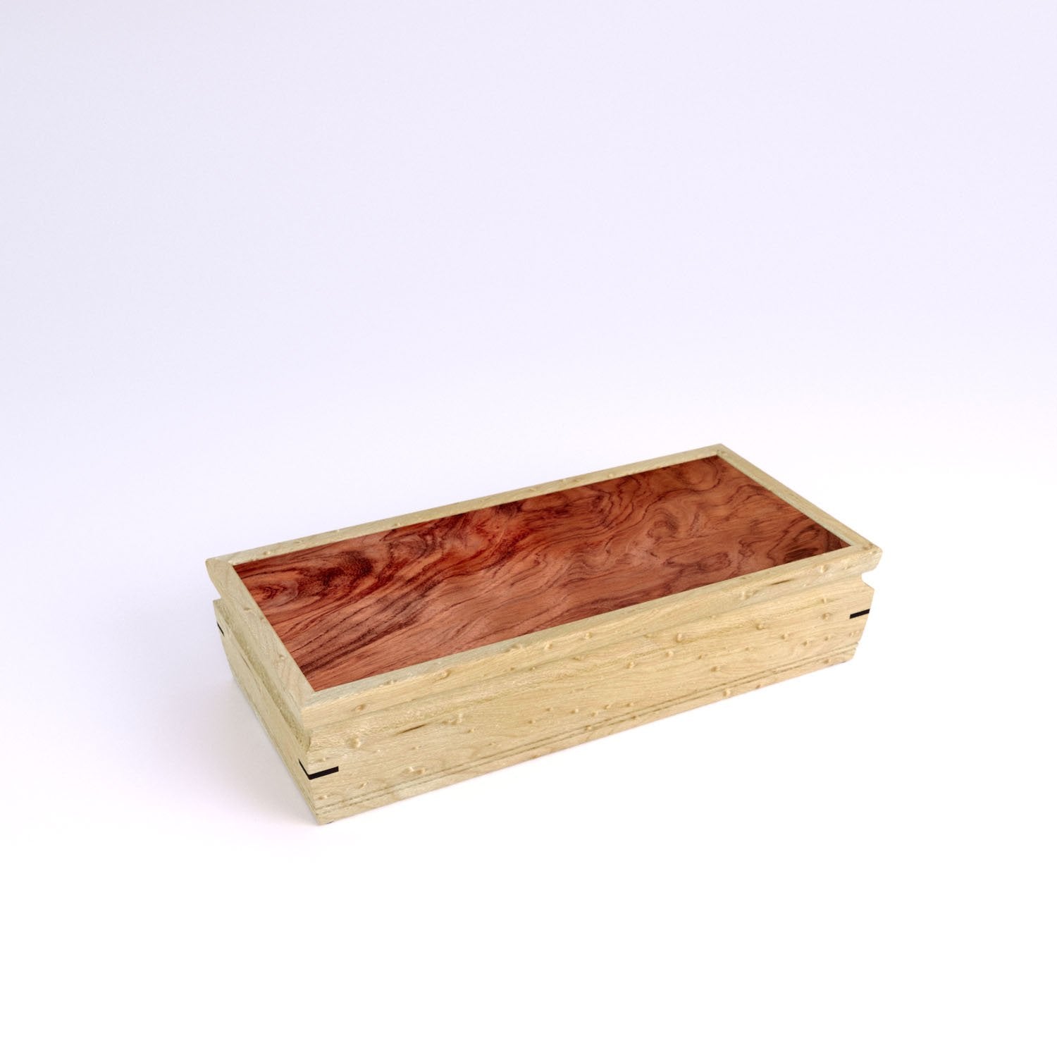 Small Wooden Jewelry Box - Indian Handmade Box With Brass Wire Inlay Work -  Zen Merchandiser