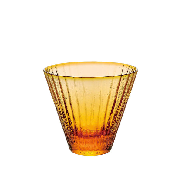 Sugahara Kiira all-purpose bar and table glass, Amber